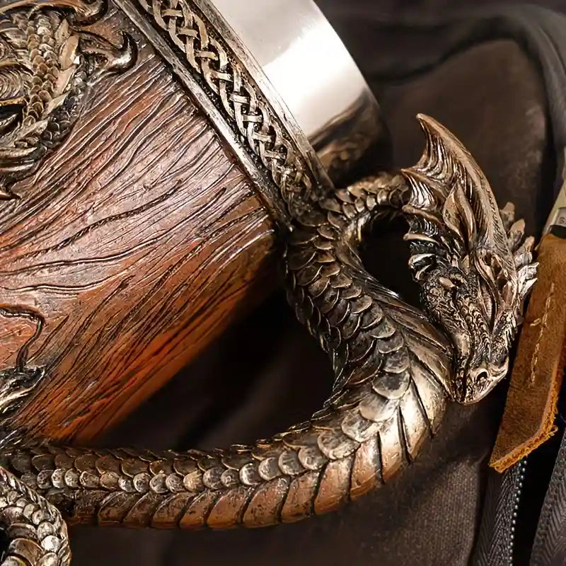Handmade Dragon Beer Stein