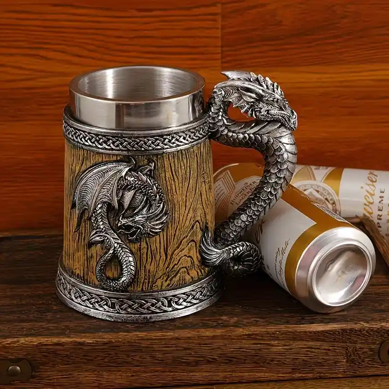 Handmade Dragon Beer Stein